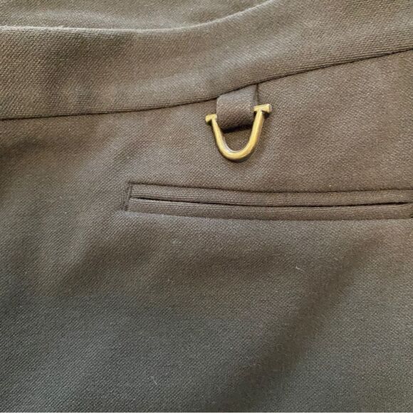 Talbots Dalton Equestrian-Inspired Riding Cropped Pants Loden Green Size 16P - Picture 10 of 10